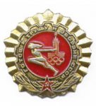 ЗНАК 1980 г. СССР - 21622 - аверс