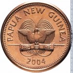 1 тоа 2004 г. Папуа - Новая Гвинея(17) -27.6 - аверс