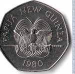 50 тоа 1980 г. Папуа - Новая Гвинея(17) -27.6 - аверс