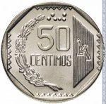 50 сентимо 1994 г. Перу(17) -57.5 - реверс