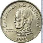 2 песо 1991 г. Филиппины(24) -27.1 - аверс