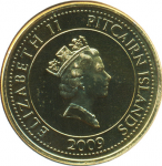 1 доллар 2009 г. Питкэрн остров(17) - 16 - реверс