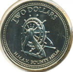 2 доллара 2009 г. Питкэрн остров(17) - 16 - аверс