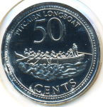 50 центов 2009 г. Питкэрн остров(17) - 16 - аверс