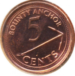 5 центов 2009 г. Питкэрн остров(17) - 16 - аверс