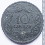 10 грошей 1923 г. Польша(18) -428.3 - аверс
