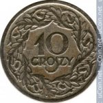 10 грошей 1923 г. Польша(18) -428.3 - аверс