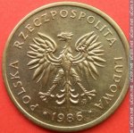 2 злотых 1986 г. Польша(18) -428.3 - аверс