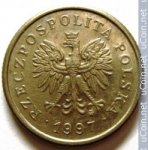 20 грошей 1997 г. Польша(18) -428.3 - реверс