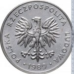 20 злотых 1989 г. Польша(18) -428.3 - аверс