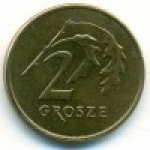 2 гроша 2005 г. Польша(18) -428.3 - аверс