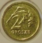 2 гроша 2014 г. Польша(18) -428.3 - аверс