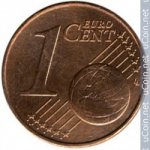 1 цент 2007 г. Португалия(18) -367.4 - аверс