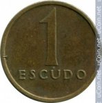 1 эскудо 1982 г. Португалия(18) -374.2 - аверс