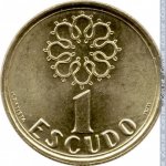 1 эскудо 2000 г. Португалия(18) -374.2 - реверс