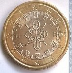 1 евро 2014 г. Португалия(18) -374.2 - аверс