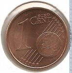 1 цент 2015 г. Португалия(18) -367.4 - реверс