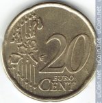 20 центов 2002 г. Португалия(18) -374.2 - аверс