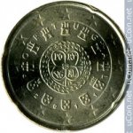 20 центов 2011 г. Португалия(18) -374.2 - реверс