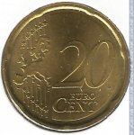 20 центов 2017 г. Португалия(18) -374.2 - реверс