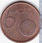 5 центов 2002 г. Португалия(18) -374.2 - аверс