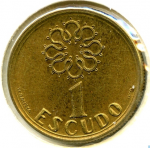 1 эскудо 1997 г. Португалия(18) -374.2 - аверс