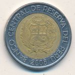 5 солей 2008 г. Перу(17) -57.5 - реверс