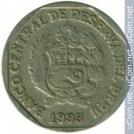 50 сентимо 1993 г. Перу(17) -57.5 - реверс