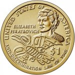 1 доллар 2020 г. США(21) - 2215.1 - аверс