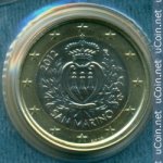 1 евро 2012 г. Сан-Марино(19) -1896.3 - реверс