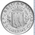 10 лир 1981 г. Сан-Марино(19) -1896.3 - аверс