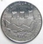 100 лир 1976 г. Сан-Марино(19) -1896.3 - реверс