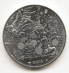 10 евро 2016 г. Франция(24)-  827 - реверс