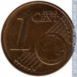 1 цент 2009 г. Словакия(20) - 167.4 - аверс