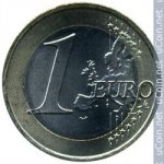 1 евро 2009 г. Словакия(20) - 180.9 - аверс