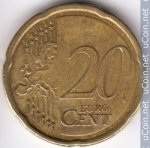 20 центов 2009 г. Словакия(20) - 180.9 - аверс