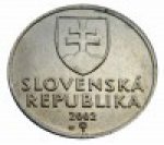 10 геллеров 2002 г. Словакия(20) - 180.9 - реверс
