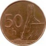 50 геллеров 2007 г. Словакия(20) - 180.9 - аверс