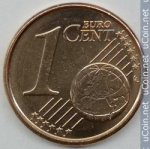 1 цент 2016 г. Словения(20) -165.1 - аверс