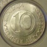 10 толаров 2004 г. Словения(20) -166.5 - аверс