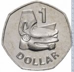 1 доллар 2005 г. Соломоновы острова(20) - 17.1 - реверс