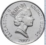 10 центов 2005 г. Соломоновы острова(20) - 17.1 - аверс
