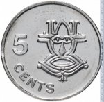 5 центов 2005 г. Соломоновы острова(20) - 17.1 - реверс