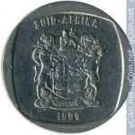 1 ранд 2000 г. ЮАР(26) - 19 - реверс
