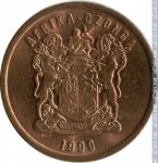 5 центов 1999 г. ЮАР(26) - 19 - аверс
