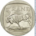 5 рандов 1994 г. ЮАР(26) - 19 - реверс