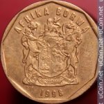 50 центов 1996 г. ЮАР(26) - 19 - реверс