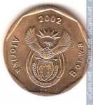 50 центов 2005 г. ЮАР(26) - 19 - реверс