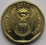 10 центов 2010 г. ЮАР(26) - 19 - реверс
