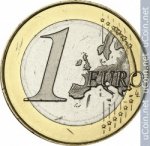 1 евро 2017 г. Испания(10) -411.6 - аверс
